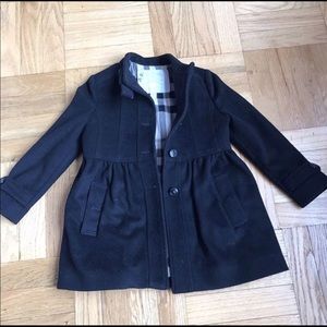 Original Burberry jacket for girl size 6Y